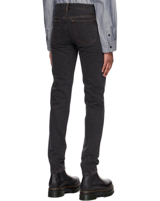 A.P.C. . Black New Standard Jeans for men