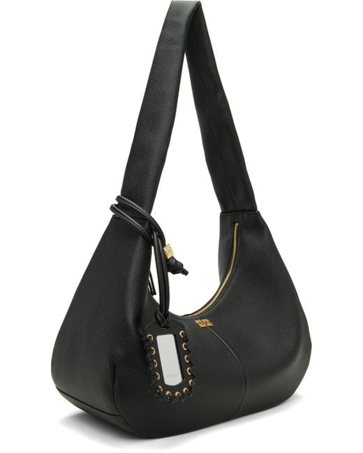 Ganni Black Medium Bag