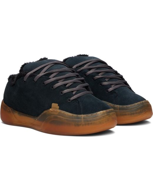 ERL Black Pirate Vamp Skate Sneakers