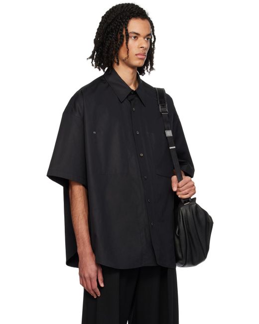 Chemise noire à poche Wooyoungmi pour homme en coloris Black