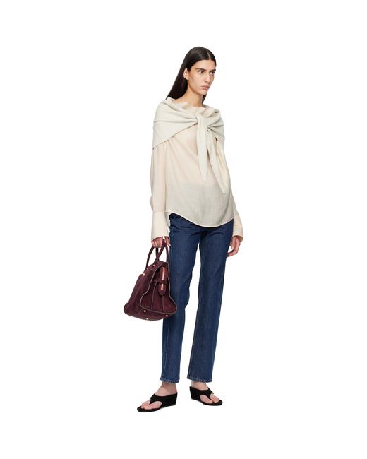 Metier Purple Burgundy Private Eye Tote