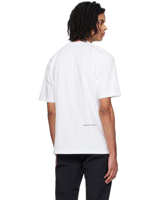 T-shirt blanc à logos eighteenth Manors Golf pour homme en coloris White