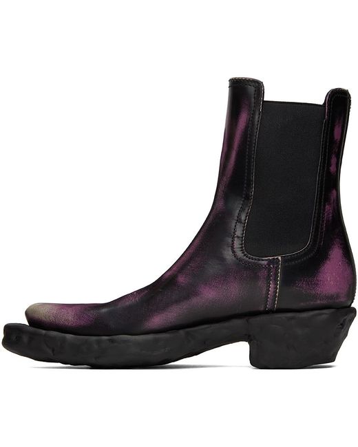 Camper Black & Purple Venga Boots for men