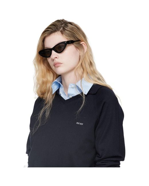 Miu Miu Gray Collection' Sunglasses