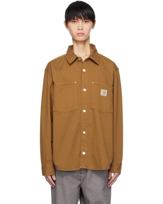 Carhartt Multicolor Brown Derby Jacket for men