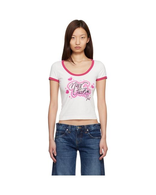 Marc Jacobs Black Ssense Exclusive 'The' City T-Shirt