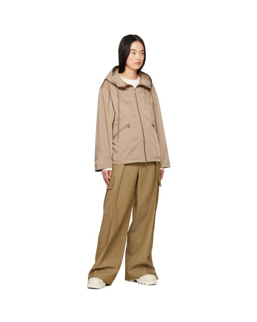 Moncler Natural Cassiopea Hooded Jacket