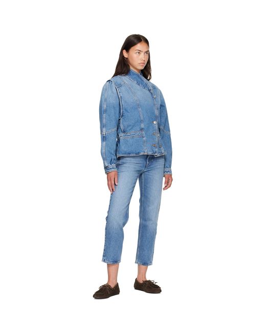 Isabel Marant Blue Dolie Denim Jacket