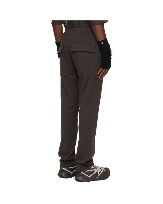 Rick Owens Black Moncler + Jogger Sweatpants for men