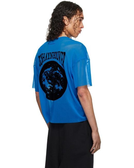 Jean Paul Gaultier Blue Shayne Oliver Edition T-Shirt for men