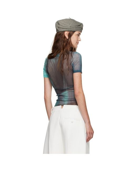 Jean Paul Gaultier Blue 'The Water' Baby T-Shirt