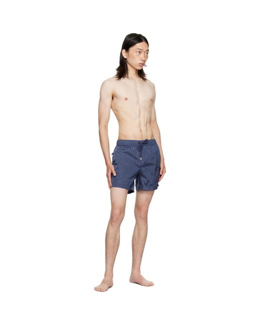 Moncler Blue Archivio Swim Shorts for men