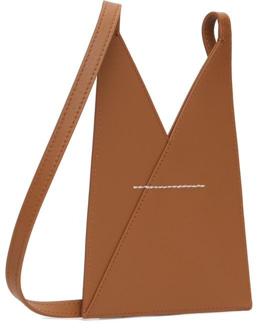 MM6 by Maison Martin Margiela Brown 6 Pouch