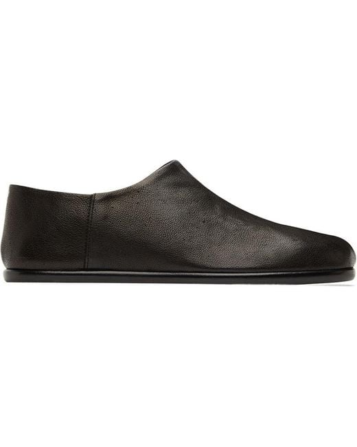 Maison Margiela Slip-on Tabi Loafers in Black for Men | Lyst