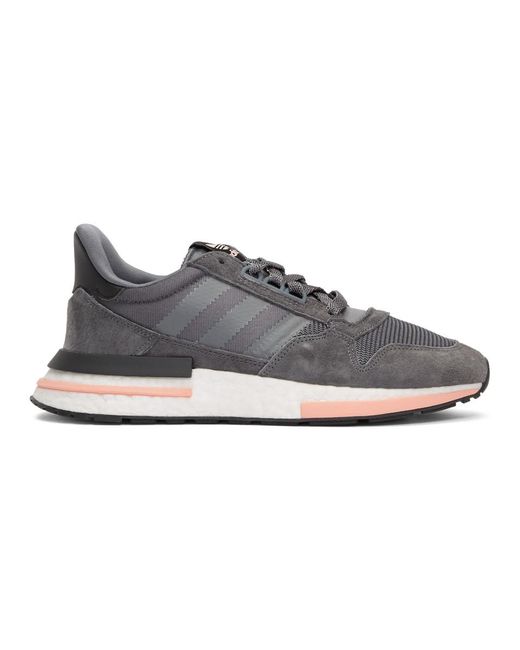 Adidas Originals Suede Grey And Pink Zx 500 Rm Sneakers In Grey For Men Lyst Uk Adidas Originals Suede Grey And Pink Zx 500 Rm Sneakers In Grey For Men Lyst Uk