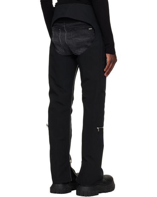 Pantalon De Style Jambières Headon Noir Rick Owens pour homme en coloris Black