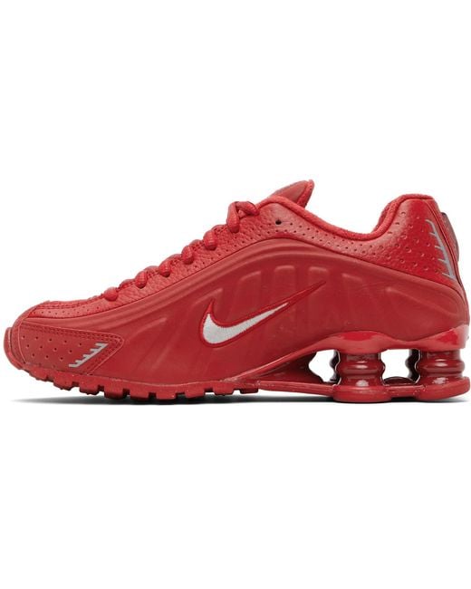 Nike Red Shox R4 Sneakers for men