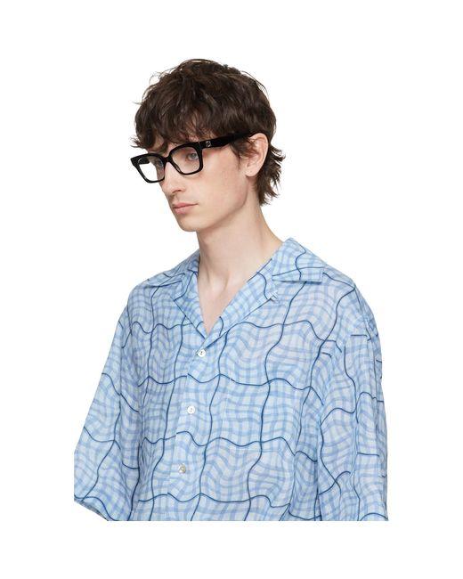 Loewe Black Anagram Glasses for men