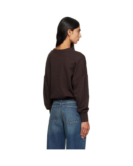 Pull Marisans Brun Isabel Marant en coloris Black