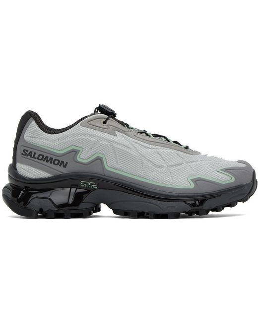 Salomon Black Gray & Silver Xt-slate Advanced Sneakers for men
