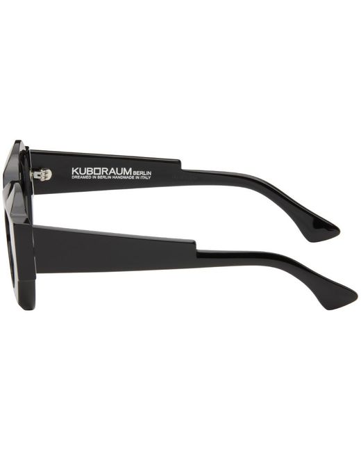 Kuboraum Black X22 Sunglasses for men