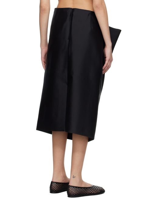 【関税込み】Carven ブラック レイヤード ミディアムスカート Carven ブラック レイヤード ミディアムスカート ブラック | Lyst