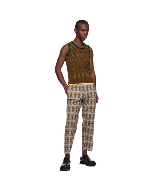 Zankov Black Alberto Trousers for men