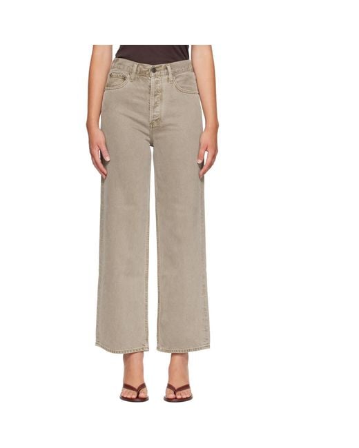 Agolde Natural Ren Trousers