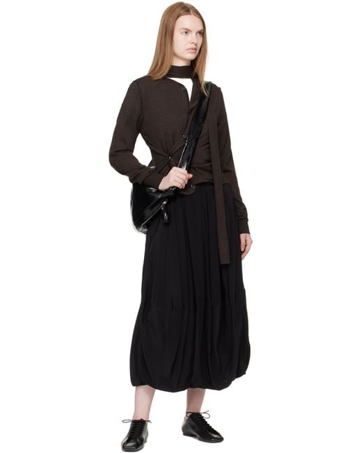 Lemaire Black Large Croissant Bag