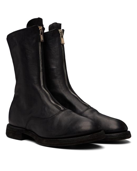 Guidi Black 310Wz New Army Double Sole Boots for men