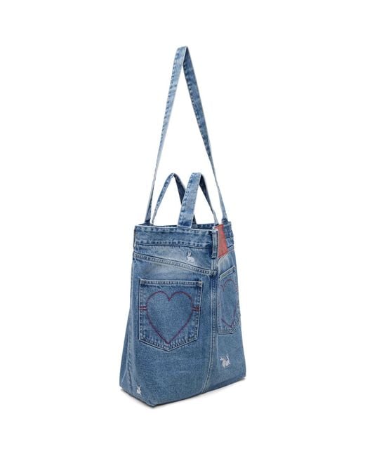 Carne Bollente Blue Daisy Duke Delights Tote for men