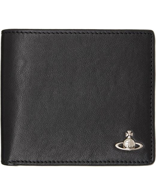 Vivienne Westwood Black Bifold Wallet for men