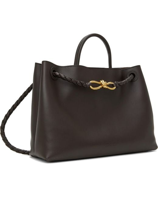 Bottega Veneta Black Medium Andiamo Bag for men