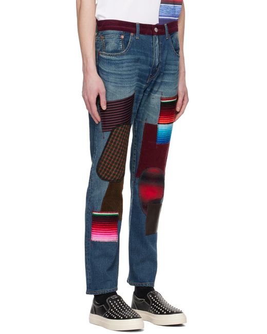 Junya Watanabe Blue Levi's Edition Jeans for men