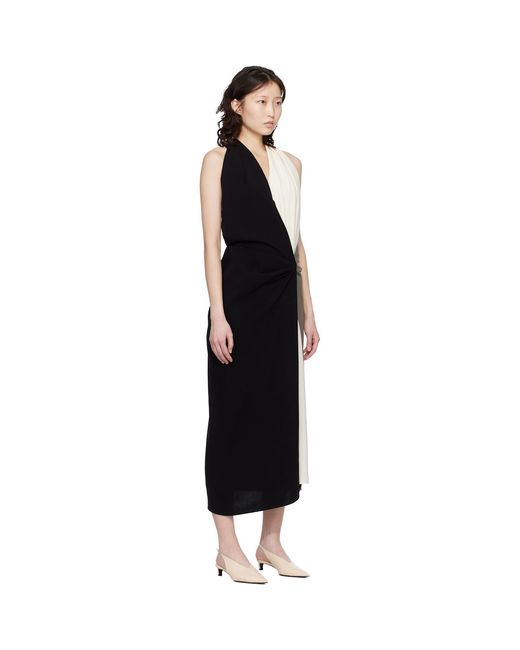 Proenza Schouler Black Elsa Midi Dress