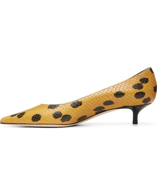 Jimmy Choo Metallic Amelia 35 Spotty Heels