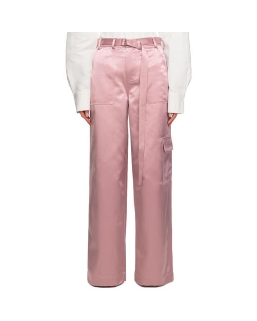 Staud Pink Shay Trousers