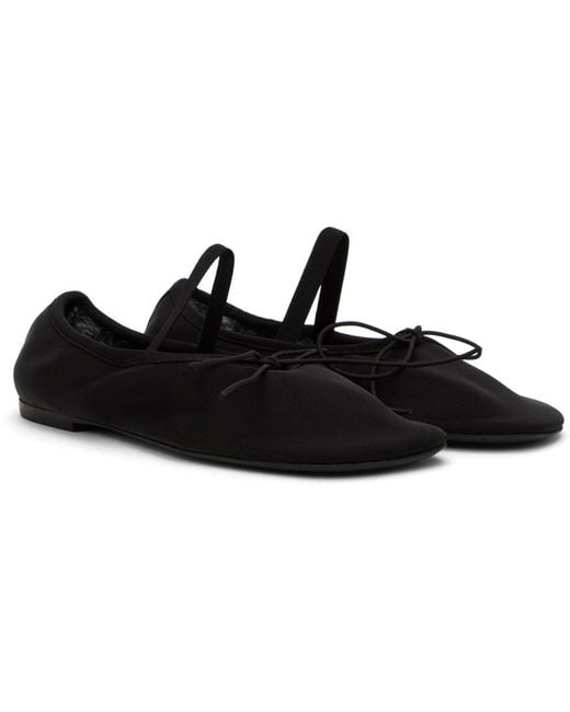 Ballerines de style chaussure charles ix glove noires en filet Proenza Schouler en coloris Black