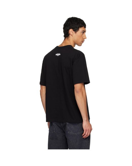 Neighborhood Black 'Tee Ss-10' T-Shirt for men