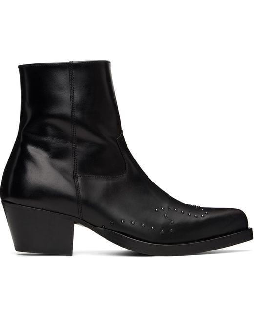 Ernest W. Baker Western Boots in Black for Men | Lyst