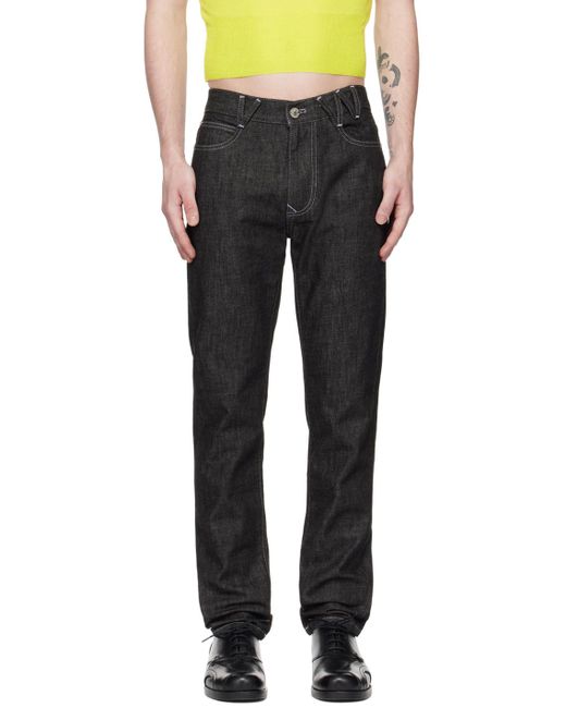 Vivienne Westwood Black Tapered Jeans for men