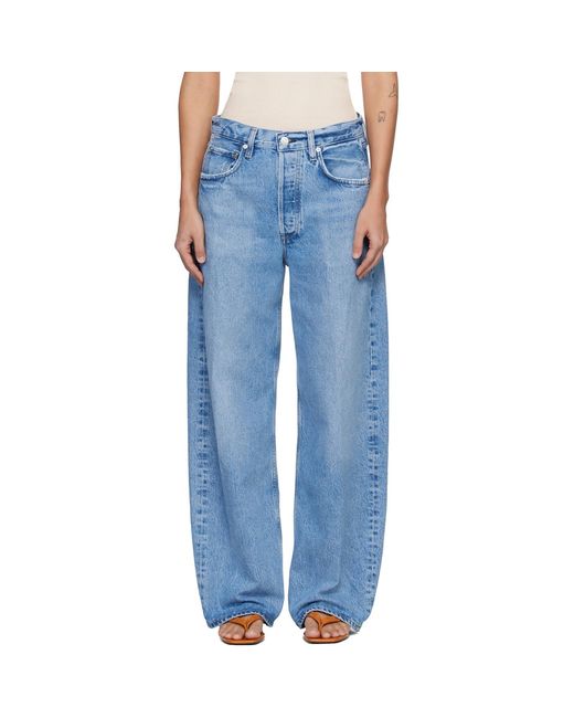 Citizens of Humanity Blue Ayla Baggy Jeans