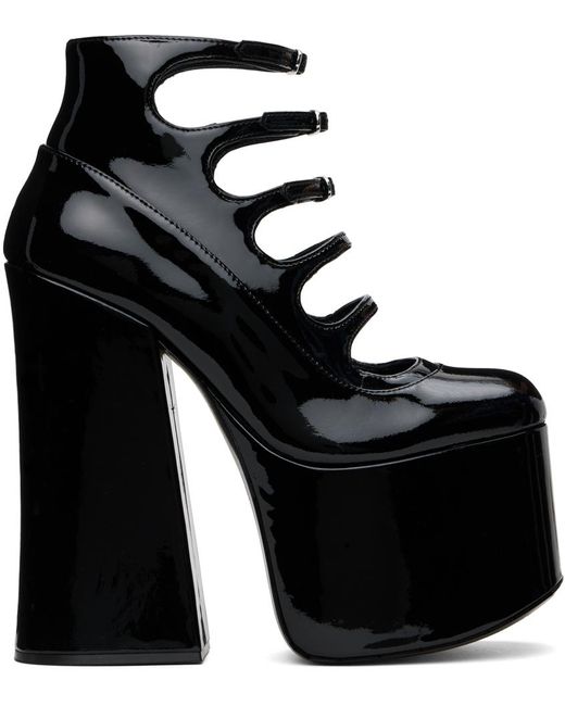 Marc Jacobs Black 'the Patent Leather Kiki' Heels