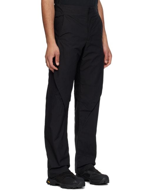 Post Archive Faction PAF Black 6.0 Center Technical Trousers for men