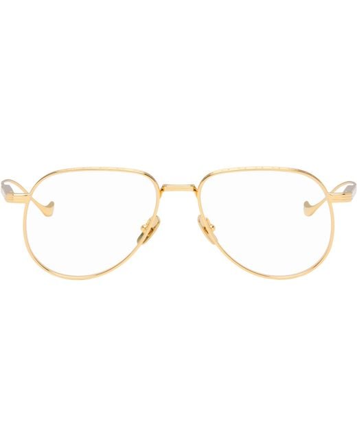 Cutler & Gross Brown Pembroke 1429 Aviator Optical Glsases for men