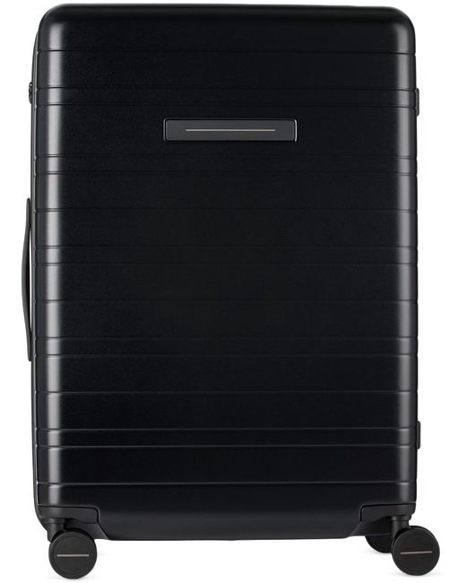 Horizn Studios Black H7 Essential Check-in Suitcase, 98 L for men
