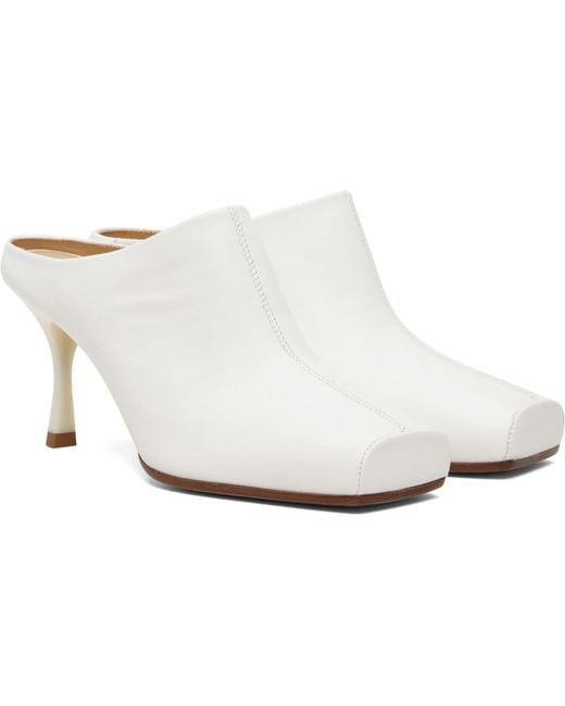 MM6 by Maison Margiela Black Ballerina Mule Heels