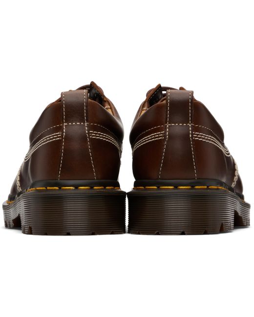 Dr. Martens Black Orleans Leather Lowell Derbys for men
