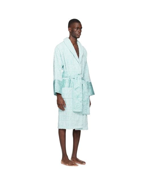 Versace Multicolor 'i Heart Baroque' Bathrobe for men