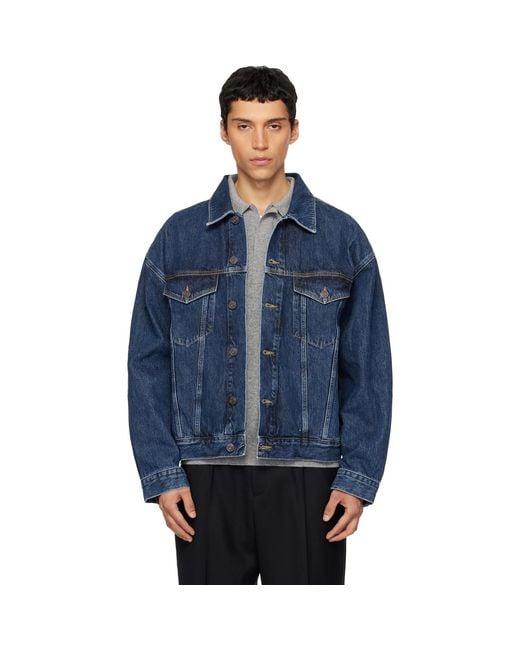 Agolde Blue Stefano Denim Jacket for men